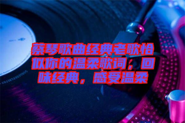 蔡琴歌曲經(jīng)典老歌恰似你的溫柔歌詞，回味經(jīng)典，感受溫柔