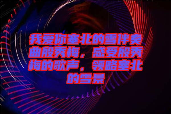 我愛你塞北的雪伴奏曲殷秀梅，感受殷秀梅的歌聲，領略塞北的雪景
