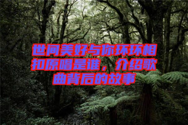 世間美好與你環(huán)環(huán)相扣原唱是誰，介紹歌曲背后的故事