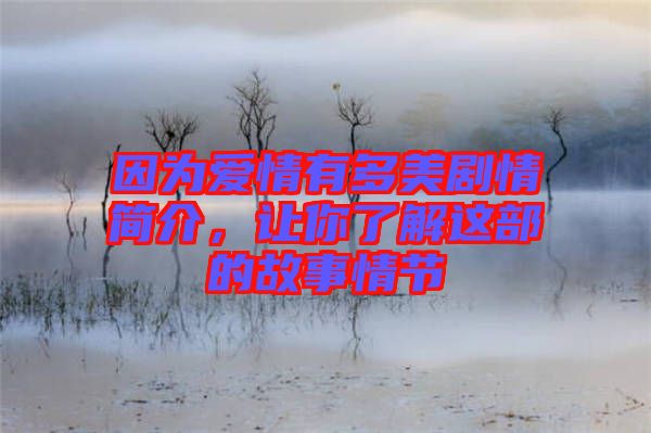 因?yàn)閻矍橛卸嗝绖∏楹?jiǎn)介,讓你了解這部的故事情節(jié)