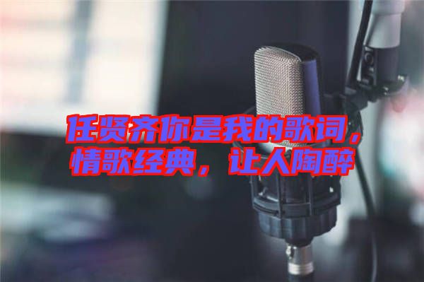 任賢齊你是我的歌詞,情歌經典,讓人陶醉