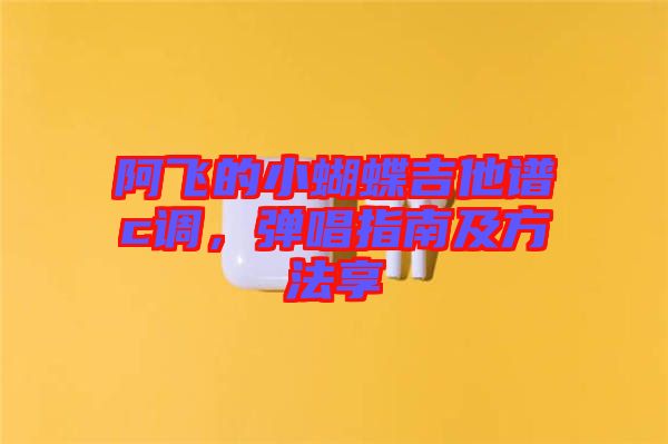 阿飛的小蝴蝶吉他譜c調(diào),彈唱指南及方法享