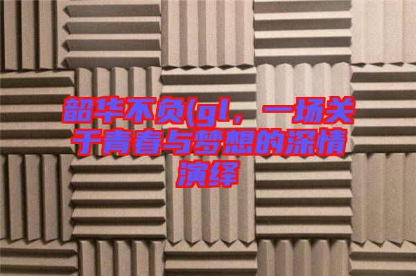 韶華不負(gl，一場關于青春與夢想的深情演繹