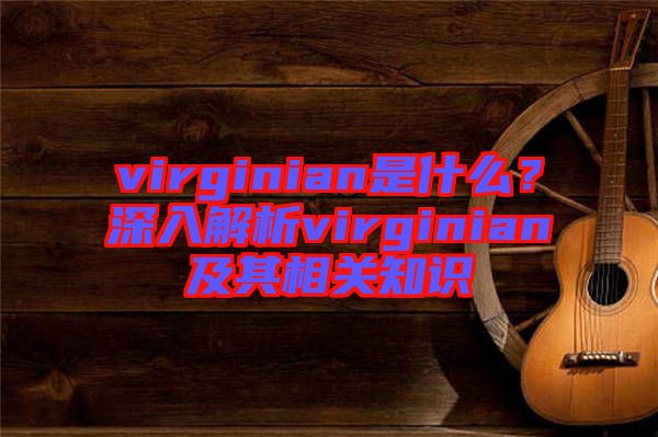 virginian是什么？深入解析virginian及其相關知識