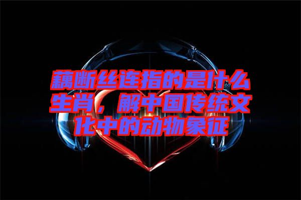 藕斷絲連指的是什么生肖，解中國傳統(tǒng)文化中的動物象征