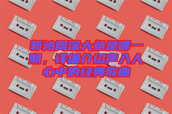 郭沁周深大魚是哪一期，詳細介紹聲入人心中的經(jīng)典歌曲