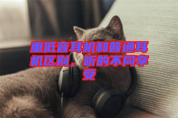 重低音耳機和普通耳機區別,聽的不同享受