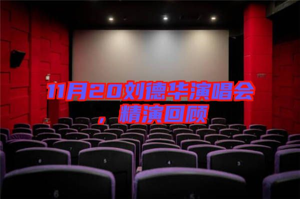 11月20劉德華演唱會(huì)，精演回顧