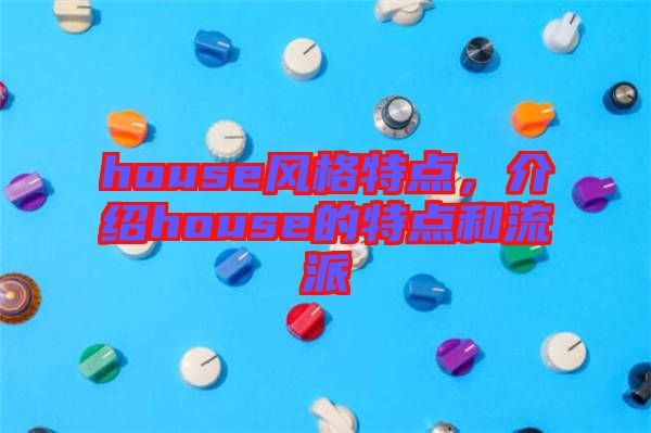 house風(fēng)格特點(diǎn),介紹house的特點(diǎn)和流派