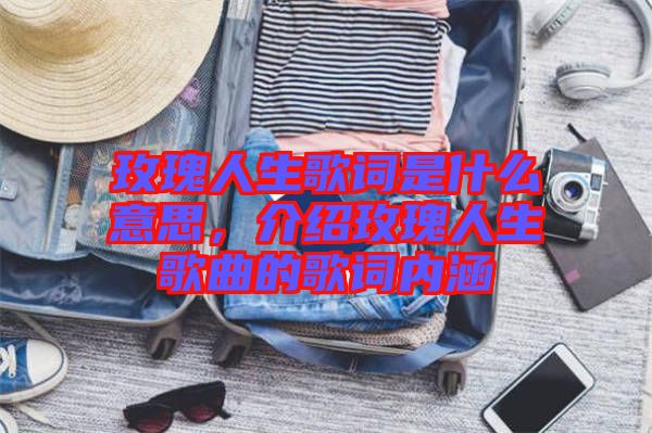 玫瑰人生歌詞是什么意思,介紹玫瑰人生歌曲的歌詞內(nèi)涵