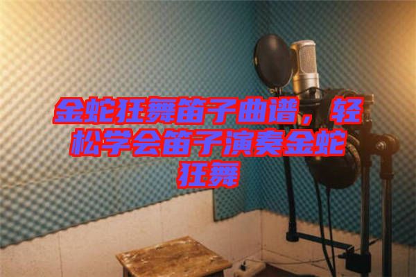 金蛇狂舞笛子曲譜，輕松學會笛子演奏金蛇狂舞